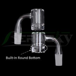 Beracky High Brid Beveled Edge Smoking Quartz Banger 3mm Wall 25mmOD Male Female 45&90 Nails For Glass Water Bongs Dab Oil Rigs