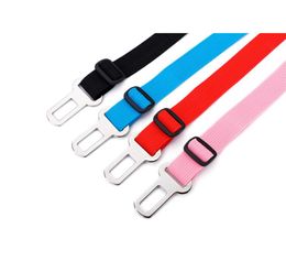 Adjustable Pet Dog Safety Seat Belt Nylon Pets Puppy Seat Lead Leash Dog Harness Vehicle Seatbelt Pet Supplies Travel Clip2022NEW