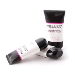 MISS ROSE face makeup primer facial Smoothing Transparent Face Moisturising Base isolation Primer cream Foundation Primer 25ml