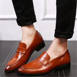 Big Size 38-48 New Men Dress Shoes Genuine Leather Luxury Fashion Groom Wedding Shoes Male Luxury italian style Oxford Shoes