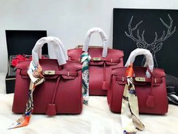 Pink Sugao women handbags designer purse Hdesigner tote bag luxury shoulder bags crossbody lady shopping bag high genuine leather 3 Colour