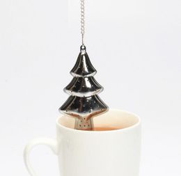 Creative Tea Infuser Gift Christmas Tree Leaf Tools Stainless Steel 304 Tea Strainer Kitchen