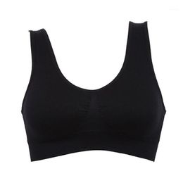 Sports Yoga Breathable Underwear Bras Outdoor Women's Lovely Young Seamless Solid Bra Fitness Tops Size S-3XL1
