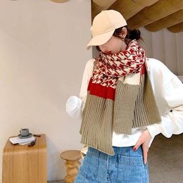 Korea Version New Style Cashmere Scarf Double-sided Thickening Warm Shawl Autumn And Winter Female Dual-use Long Shawl
