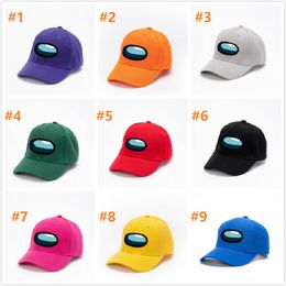 -2021 novo design de moda 9 estilos entre nós chapéu de jogo melhor venda de ciclismo ao ar livre chapéus unisex adultos estudantes andando de esqui boné de beisebol