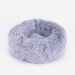 Dog Bed Sofa Round Plush Mat For Dogs Large Labradors Cat House Pet Bed Dcpet Drop Center mini size HDW0004257C