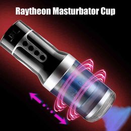 NXY Masturbation Cup Automatic Rotation Male Masturbator Soft Vagina Masturbation Cup Adult Blowjob Pussy Stimulator Sex Toy for Men Intimate Machine 1207