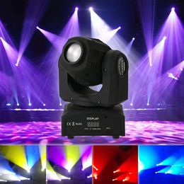 LED Stage Pattern Lamp 30W DMX512 Master-Slave Sound Control Auto Rotating 9 / 11 Channels Rainbow 7 Colours Changing Head Moving Light for D