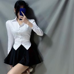 Blusa Blanca Vestido Falda Negra Oferta Online | DHgate Spain \u0026 Mexico