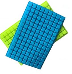 126 Cavità Stampi per ghiaccio Strumenti e Stampo in silicone Stampi per caramelle per torta al cioccolato Vassoio per cubetti di ghiaccio Strumenti per bar