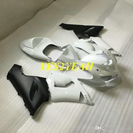 Motorcycle Fairing body kit for KAWASAKI Ninja ZX6R 636 05 06 ZX 6R 2005 2006 ABS White Black Fairings bodywork+Gifts KK21