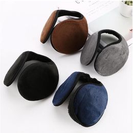 Unisex Earmuffs Soft Solid Color Men Ear Muffs Creativr Woman Plush Ear Cover Protector Ear Warmers ZYY269