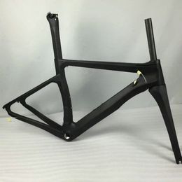 Top sale full carbon bike frame v brakes one hole ud black custom logos and color bicycle frames XXS XS S M L china cycling frameset bsa