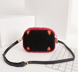 Classic high quality Fashion Bags Luxury Designer Handbags Purses TEDDY Handbags Women Lamb hair Shoulder purse crossbody bag 04