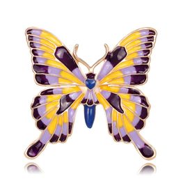 2021 Crystal butterfly Brooches Women Men Alloy Wedding Party Brooch Pins Christmas Gifts