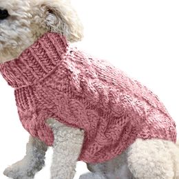 HOT!!Winter Dog Sweater Keep Warming Knitted Jumper Knitwear Pet Clothes Chihuahua Puppy Sweater Coat Pet Clothing Coat Supplies Y200922
