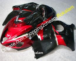 GSXR 1300 Fairing Kit For Suzuki GSXR1300 99-07 GSX-1300R 1999-2007 Red Black Motorcycle Bodywork Fairings (Injection molding)