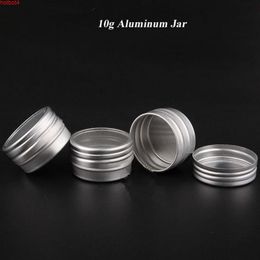 10g Visible Small Aluminium Cosmetic Jar,Cap With Window,10ml High Quality Portable Metal Pot Box F20171357good qualtity