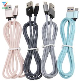 USB Cable For Samsung S6 Type C Fast Data Charging Charger Micro USB Cable For Usb C Android Mobile Phone Cables 50pcs/lot