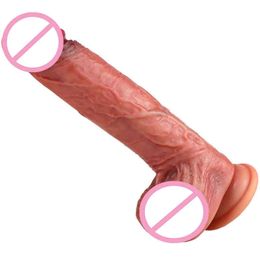 NXY Dildos Anal Toys Zhenjiba No 7 Female Masturbation Device Liquid Silica Gel Artificial Adult Sex Products 0225