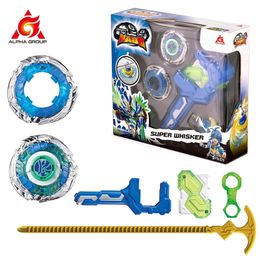 Gyro Infinity Nado 3 Stunt Set Toy Combination Transforming Split Arena Launcher Spinning Top Battle Set Kids Toys Beyblade Toy 201217
