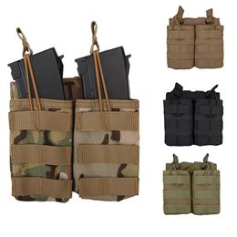 Tactical Mag G36 Double Magazine Pouch Airsoft Gear Molle Bag Vest Camouflage FAST Cartridges Clip Ammunition Carrier Ammo Holder NO11-559