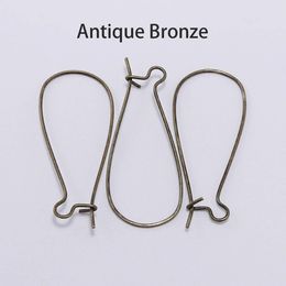 50pcs Lot Gold Bronze French Lever Earring Hooks Ear Wires Earrings Findings For Jewellery Making Diy Accessories Supplies H jllWZQ