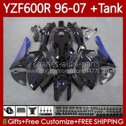 Body +Tank For YAMAHA Thundercat Blue flames YZF600R YZF 600R 600 R 96-07 Bodywork 86No.80 YZF-600R 1996 1997 1998 1999 2000 2001 YZF600-R 96 02 03 04 05 06 07 Fairings
