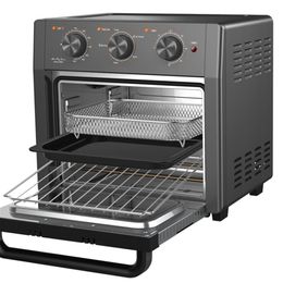 エアフライヤートースターオーブン - フライ、ロースト、トースト、焼き焼き機能 - キッチン家電チキン、ステーキA44
