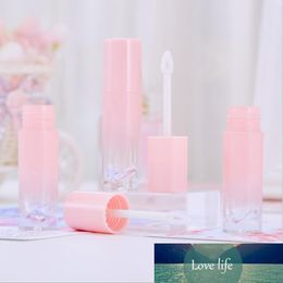 Wholesale 4ml Lipgloss Bottles Gradient Pink Blam Bottles Tubes Makeup Glossubes Lipstick Balm