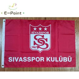 Flag Turkey Sivas SK Sivasspor 3*5ft (90cm*150cm) Polyester flags Banner decoration flying home & garden Festive gifts