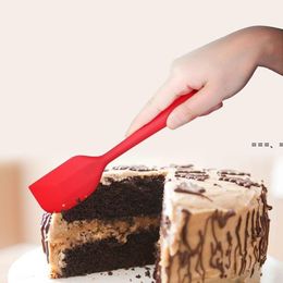 NEWFood grade Non Stick butter cooking silicone spatula set cookie pastry scraper cake baking spatula silicone spatula RRE13005