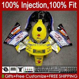 Injection For HONDA NSR250R MC28 PGM4 94 95 96 97 98 99 102HC.3 NSR 250 R 250R yellow white NSR250 R 1994 1995 1996 1997 1998 1999 Fairing