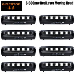 led bar moving head Australia - Fast Shipping 6x600MW Multicolor LED Bar Beam Moving Head Light For DJ's Sets Venue With Strong Daylight