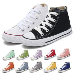 Baby Fashion Boy Children Girls Canvas Toddler Sneakers Boys Kids Shoes for Girl 201113