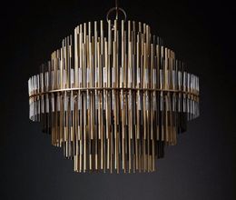 RH post-modern chandelier simple personality artistic creativity luxury hotel villa club model room chandelier