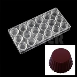 Cupcake shaped candy chocolate Mould , baking pastry tools DIY making confectionery plastic polycarbonate chocolate Mould Y200612