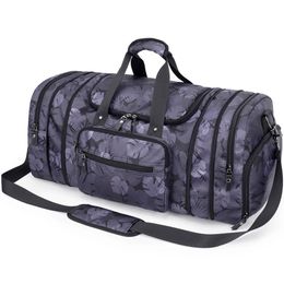 Men Sports gym bag waterproof Fitness Swimming Beach Bag Dry and Wet Separation Travel Luggage Duffle Sac De Sport Q0705