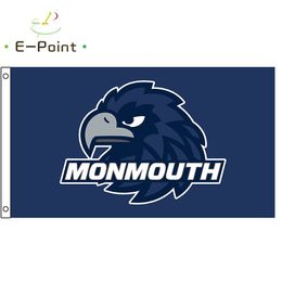 NCAA Monmouth Hawks Flag 3*5ft (90cm*150cm) Polyester flag Banner decoration flying home & garden flag Festive gifts