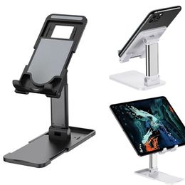 Katlanabilir Telefon Masaüstü Açı Yüksekliği Için Standı Ayarlanabilir Masaüstü Telefon Standı Tutucu Braketi iPhone 12 Pro Max iPad için