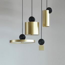 Postmodern creative Nordic pendant lamp living room corridor restaurant designer Hanging lights bar cafe model room chandelier