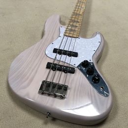 actory customized high-quality professional playing electric guitar, pink stripe + white shell guard, maple neck