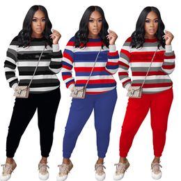 womens sportswear long sleeve pantsuit outfits two piece set casual sportsuit pullover + legging women clothes jogger sport suit klw5734