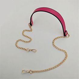 gold Bronze silver metal thick chain strap for famous handbag DIY Belt Bag Strap Accessories Hardware high quality