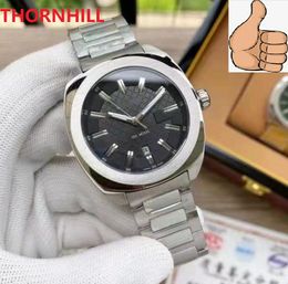 TOP Fashion Luxury Man Quartz Battery Powers Watch 40mm Nice Designer 904L Stainless Steel Watch High Quality Wristwatch Clock table