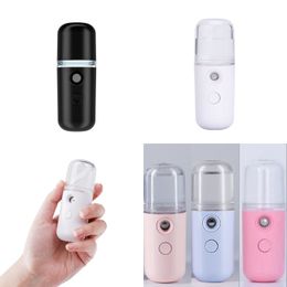 Nano Mini Water Supply Instrument USB Rechargeable Face Steaming Devices Hold Humidifiers Portable Spray Humidification 5 5xy G2