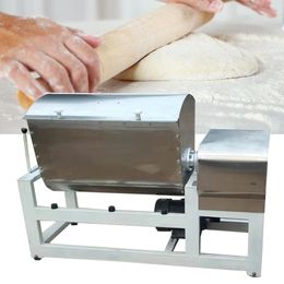 2020 Commercial Electric Kitchen Horizontal Mixer Food Dough Processor Mixer Automatic Kneading Machine 3000w Free Shipping