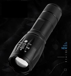 Mini T6 LED Flashlight Aluminium Waterproof Zoomable Flashlight Usb rechargeable Torch lamp with 18650 battery for hiking camping