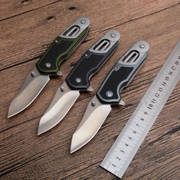 1Pcs KS 8200 Assisted Open Flipper Folding Knife 8Cr13 Satin Blade T6061 Handle EDC Pocket Multi-tool knives