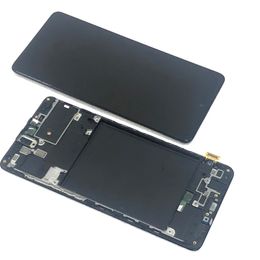 For Samsung Galaxy A71 Lcd Panels A715 A715F 6.7 Inch Incell Display Screen With Frame Replacement Parts Black